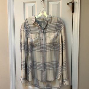 Plaid express shirt size small